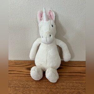JELLYCAT Bashful Unicorn 2015 Plush Medium 12 inch Retired Soft
